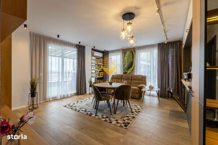 Apartament cu 2 camere, mobilat în Europa