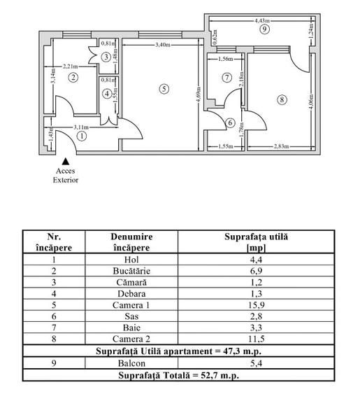 Proprietar - Maratei, Aleea Paltinilor - 6