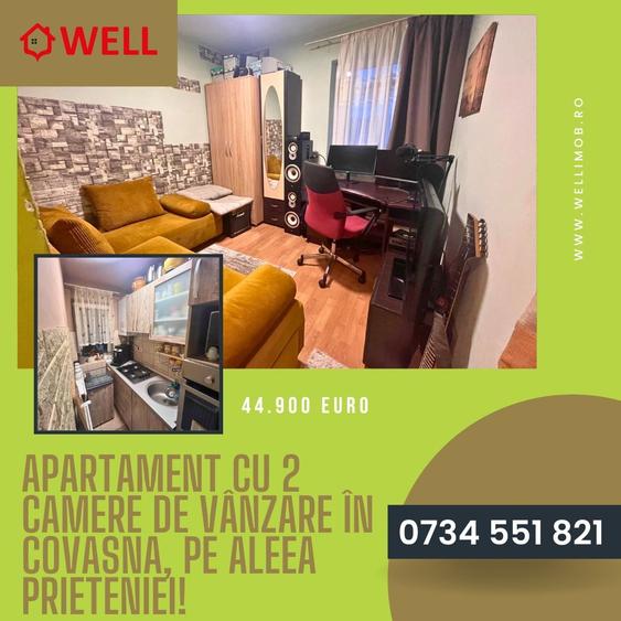 Apartament cu 2 camere în Covasna