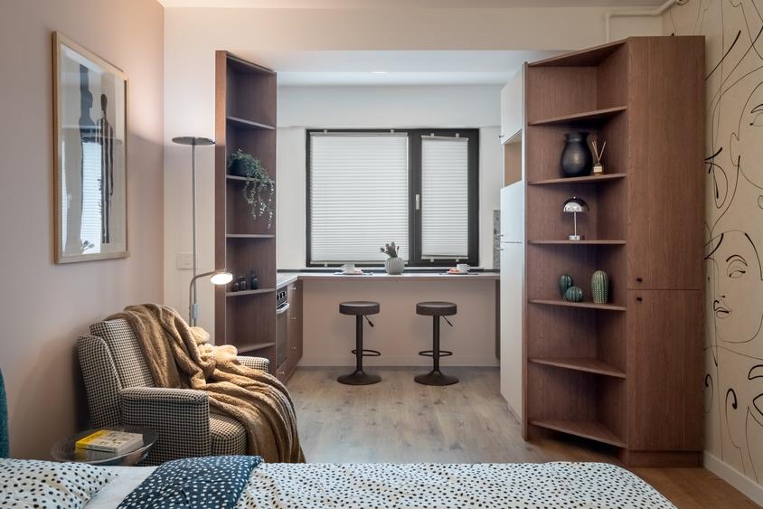 Apartament cu 1 cameră mobilat Pipera - Comision 0%, mutare imediată - 3