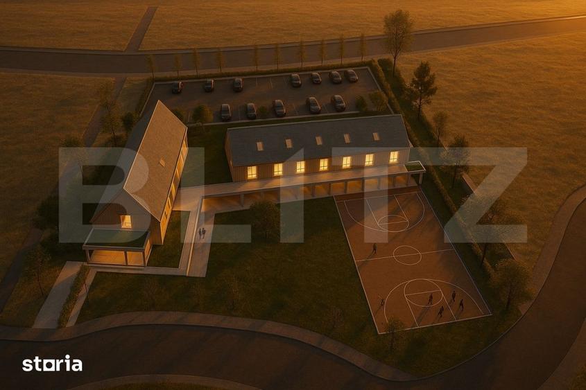 Casă cu 6 camere cu Teren 1290 Mp în Feleacu