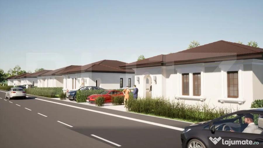 Casă cu 3 camere cu Teren 500 Mp în Central