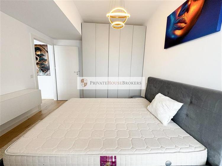 Apartament cu 2 camere semidecomandat, mobilat în Pipera