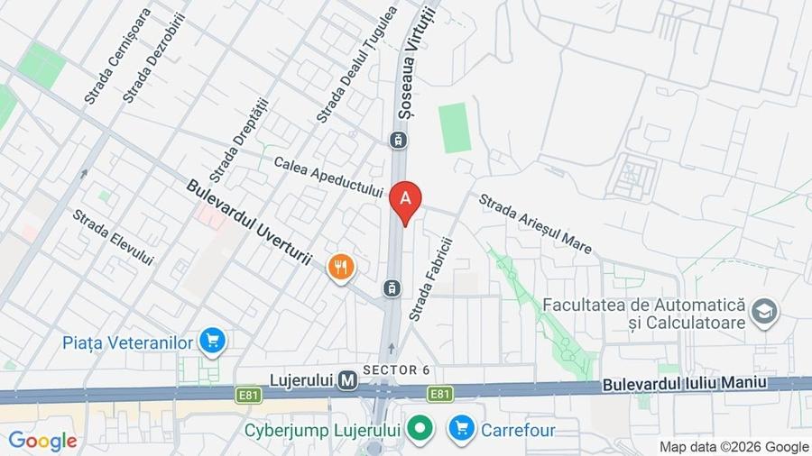 Apartament cu 3 camere decomandat, mobilat în Lujerului