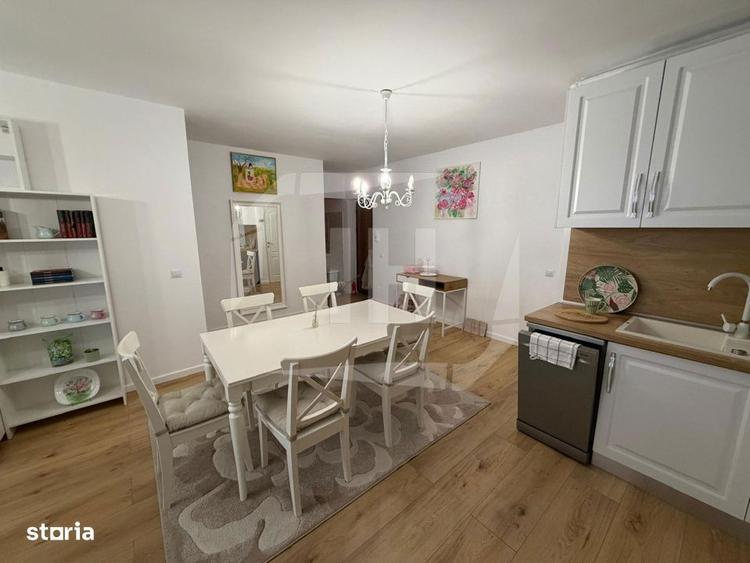 Apartament cu 3 camere, mobilat în Bună Ziua