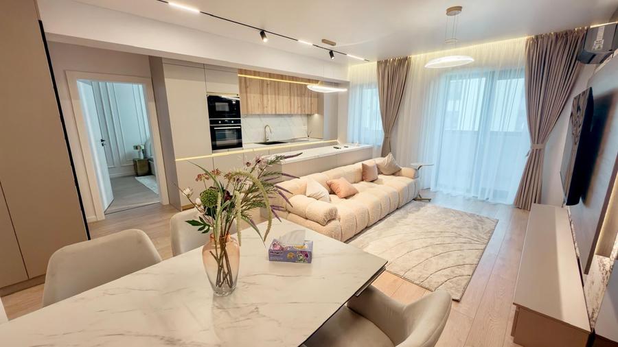Apartament premium cu 2 camere | Design deosebit | Mobilat, utilat premium | 800 - 3