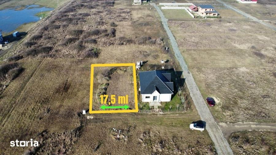 Teren de 612 mp, în Plopi