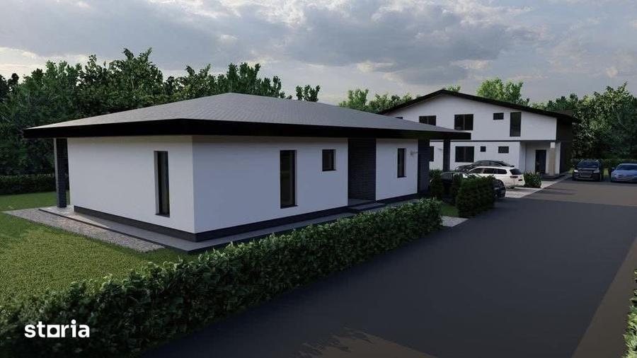 Casă cu 2 camere cu Teren 530 Mp în Recea