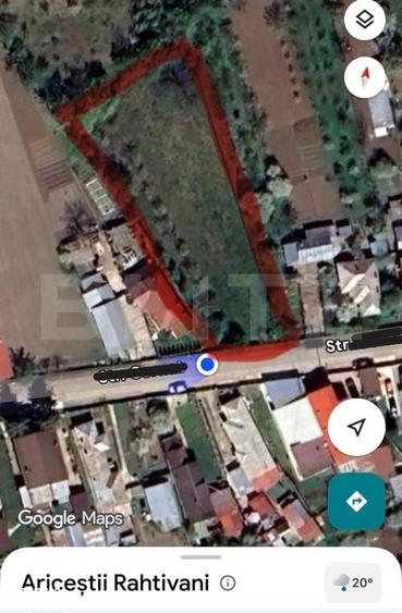 Teren de 1777 mp, în Ariceștii Rahtivani