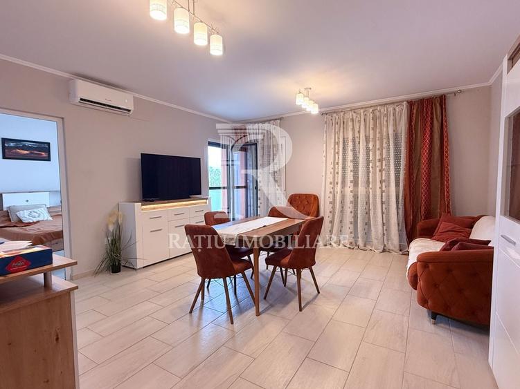 Apartament cu 2 camere decomandat, mobilat în Nufărul