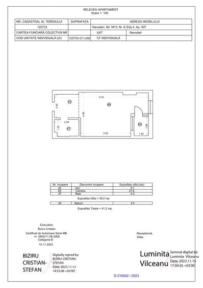 Apartament cu 2 camere decomandat în Năvodari Tabără