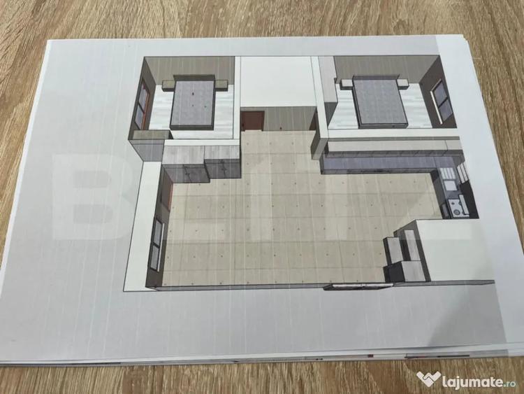 Casă cu 3 camere cu Teren 700 Mp în Cerghid