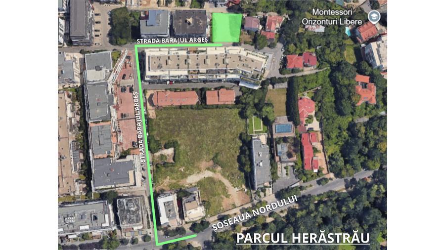 Teren Construcții intravilan de 702 mp, în Herăstrău