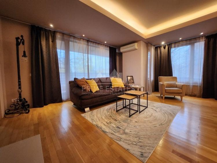 Apartament cu 3 camere decomandat, mobilat în Herăstrău