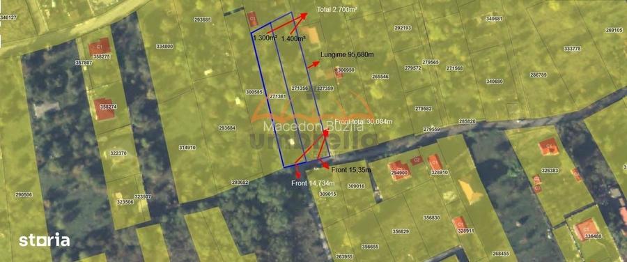 Teren intravila 2.700m2 str. Breaza Cluj Napoca