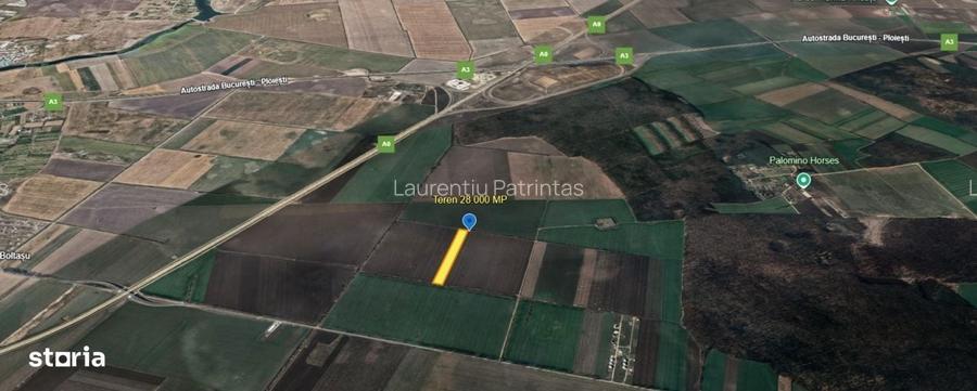 Vanzare Teren 28,000 MP Intravilan Tarla 8-Stefanestii de Jos, Zona n