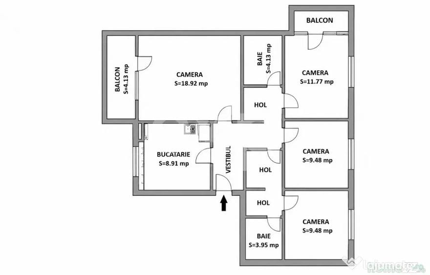 Apartament 4 camere | 80 mp | Decomandat | Dambul Rotund - Cluj-Napoca (Cluj) - 14