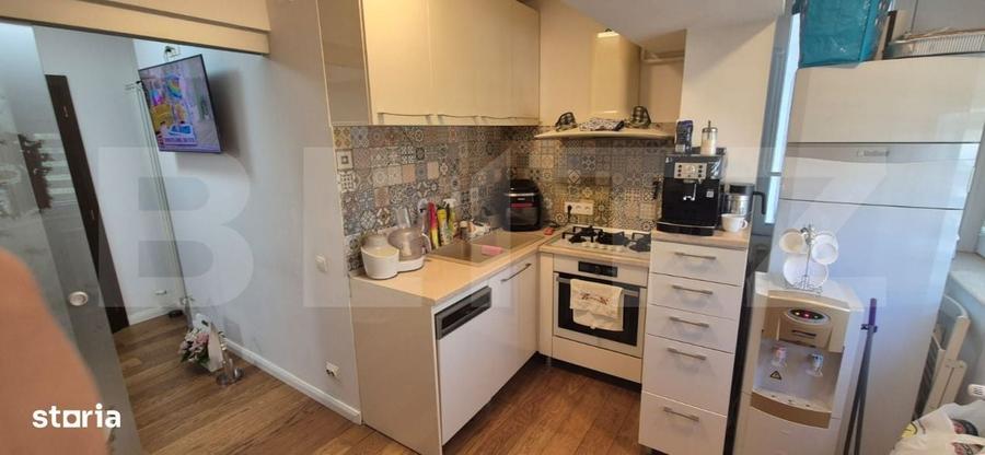 Apartament cu 3 camere decomandat, mobilat în Calea București