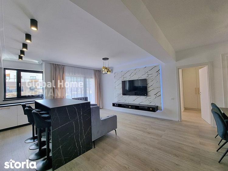 Apartament cu 4 camere, mobilat în Central