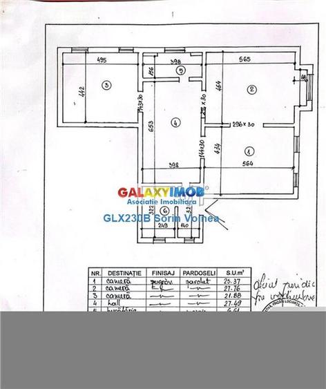 Apartament cu 4 camere semidecomandat, mobilat în Unirii
