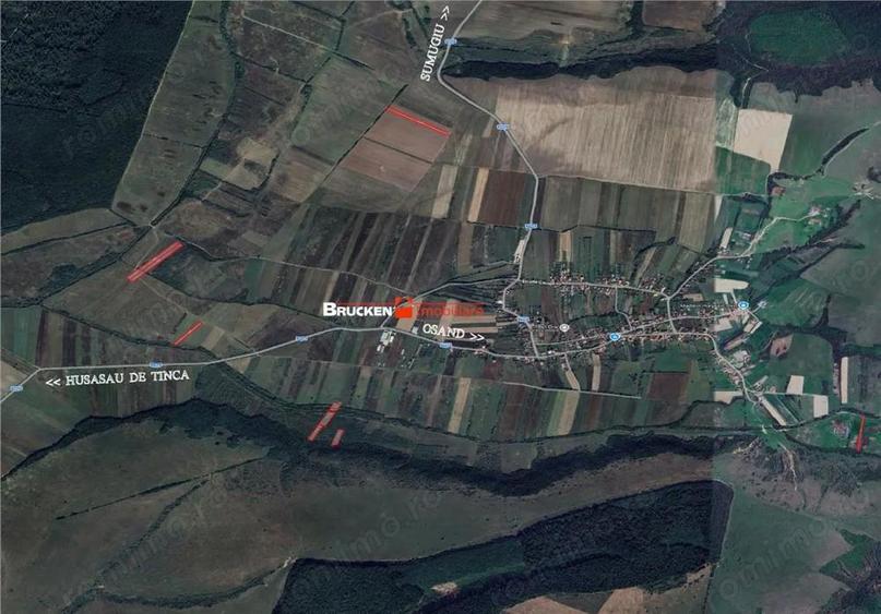 Teren de 23400 mp, în Husasău de Tinca
