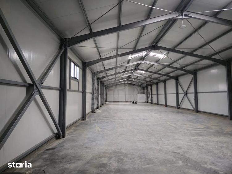 Spațiu industrial, de 650 mp, în Brazi