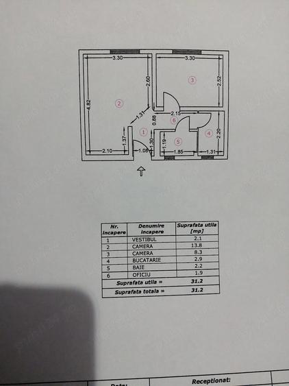 Apartament cu 2 camere decomandat în Ferentari
