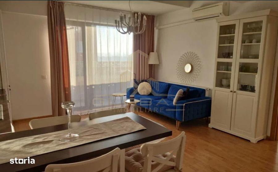 Apartament cu 3 camere semidecomandat, mobilat în Bună Ziua