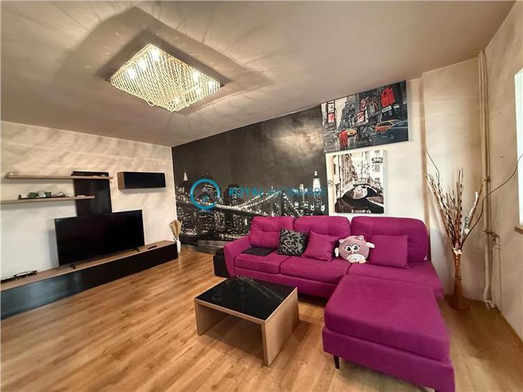 Apartament cu 3 camere decomandat, mobilat în Ultracentral