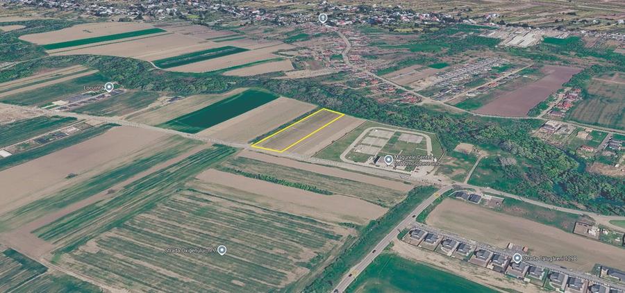 Teren Construcții intravilan de 7567 mp, în Exterior Sud