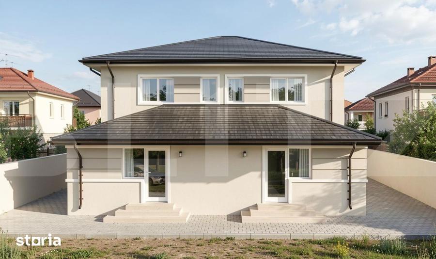 Casă cu 4 camere cu Teren 378 Mp în Est
