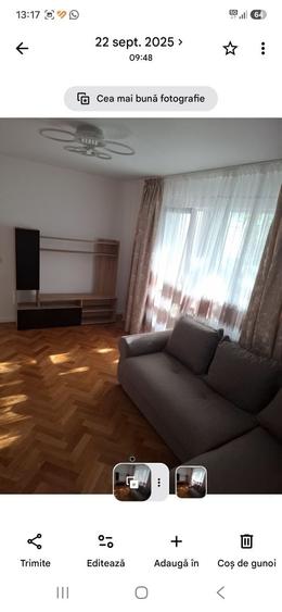 Apartament cu 3 camere nedecomandat în Apusului
