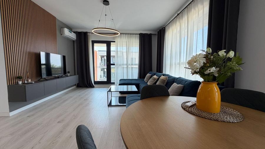 Apartament cu 2 camere, mobilat în Pipera