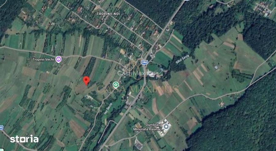 Teren intravilan 6.600 mp Tropinii Noi Rasinari 70 /mp PRIVE