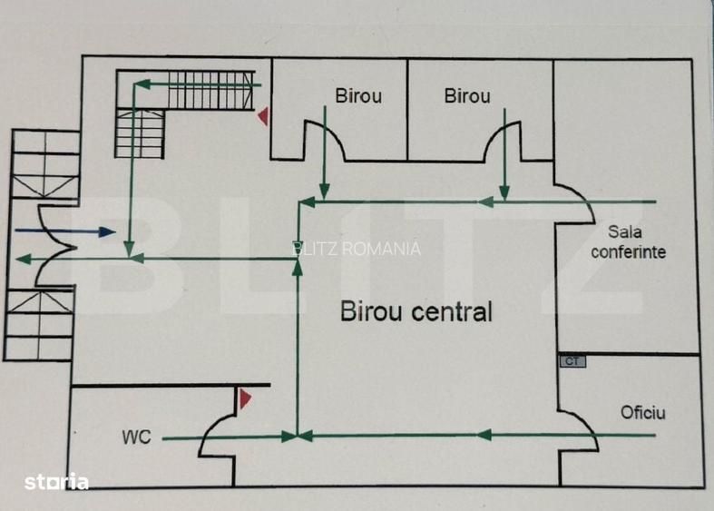Spatiu comercial, 70 mp, zona Eroilor
