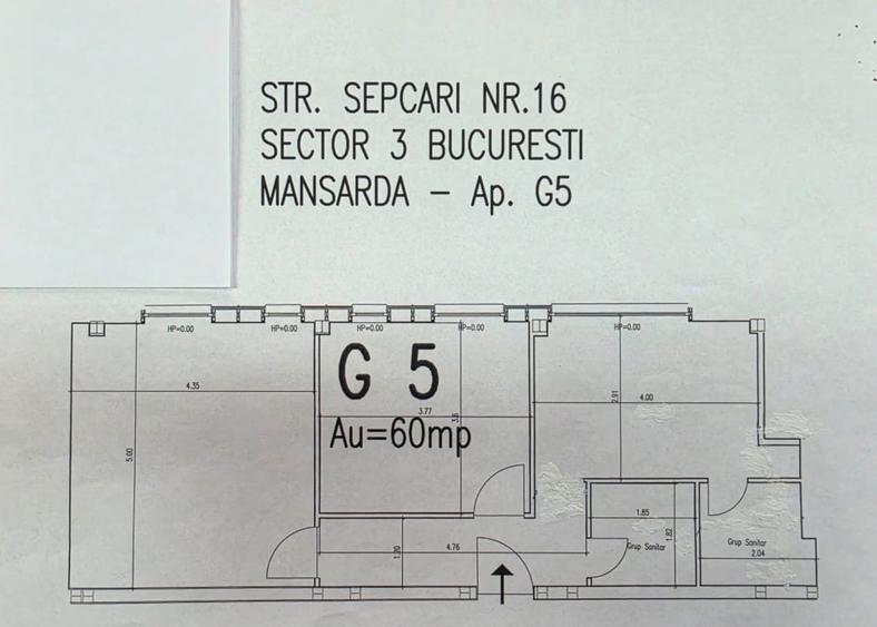 Apartament cu 2 camere decomandat în Universitate