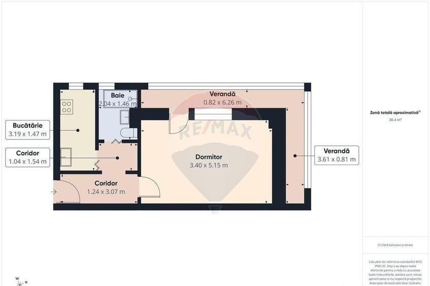 Garsoniera de inchiriat in zona Pantelimon - 9