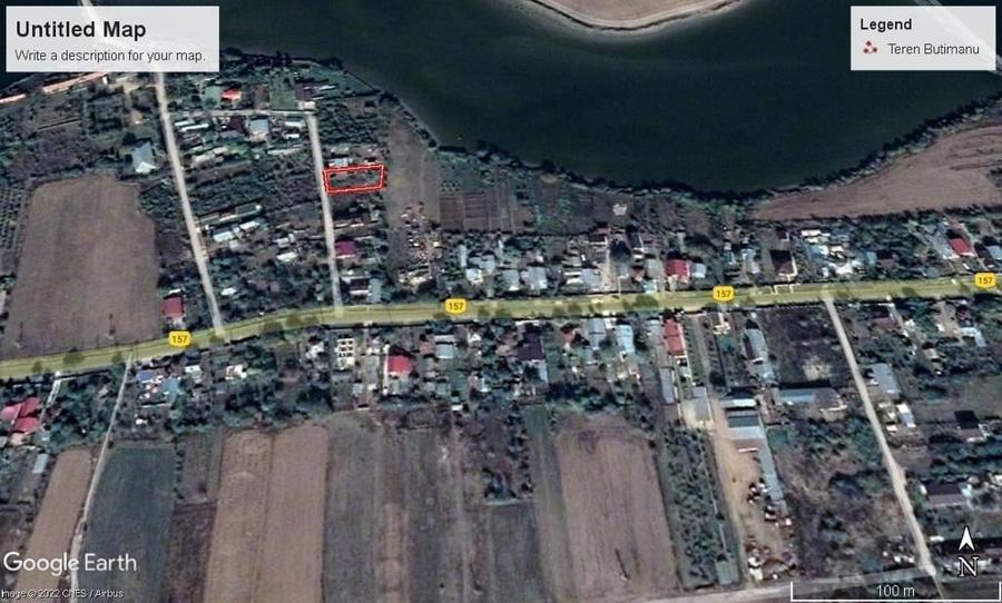 Vand 784mp teren in intravilanul comunei Butimanu - 1