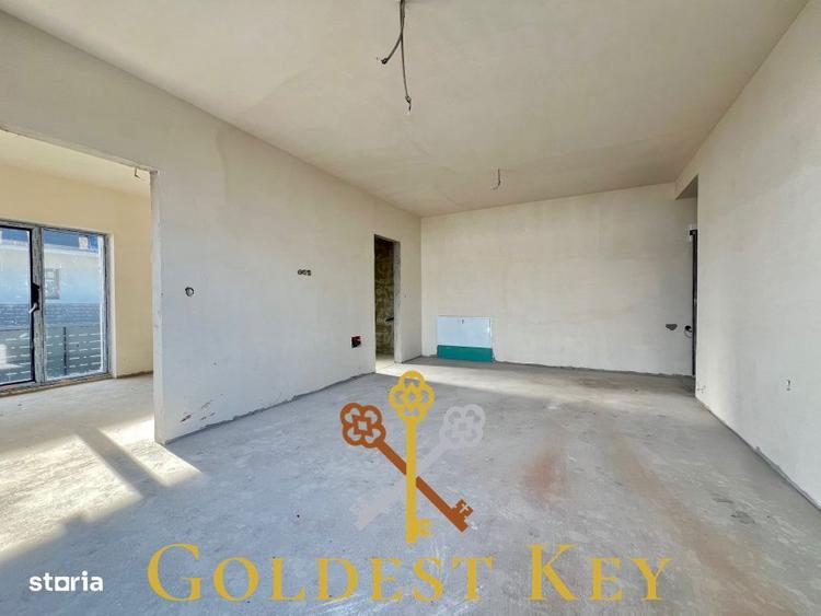 Nou! Apartament semifinisat cu 2 camere si parare! Zona Petrom - 1