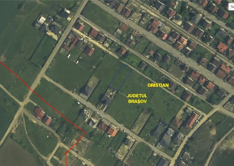 Teren intravilan Cristian 1000 mp - 1