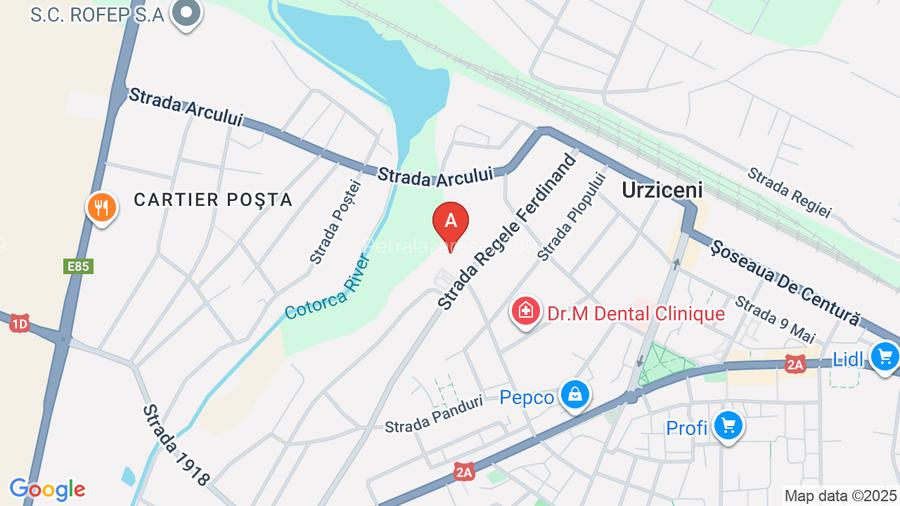 Teren intravilan  centru vechi.