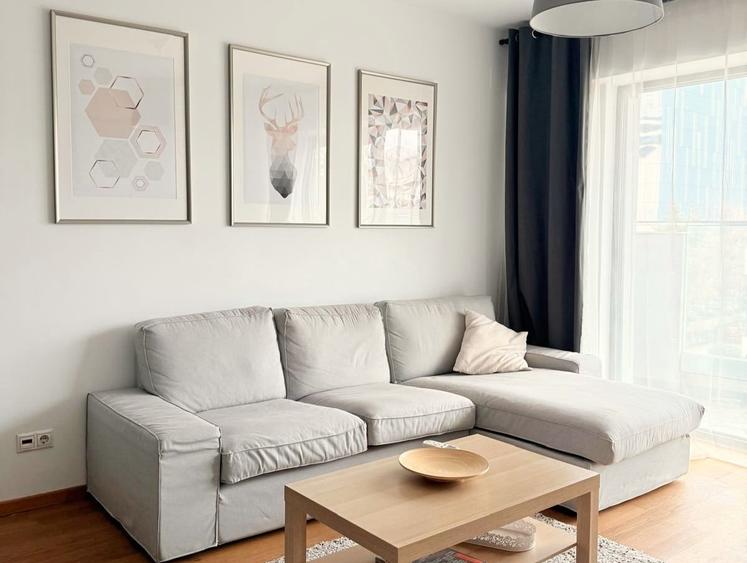 Apartament cu 2 camere complet mobilat și utilat, în zona Barbu Văcărescu - 2