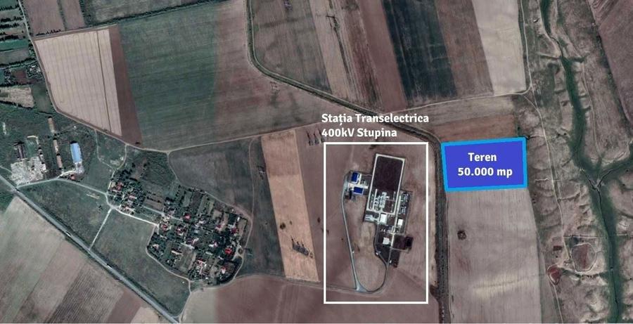 Teren proiect energie la 150m de Statia 400kV Stupina, Constanta - 2