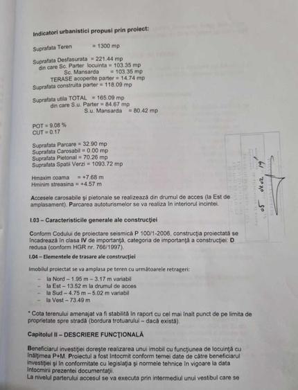 Casă cu 4 camere în Varlaam