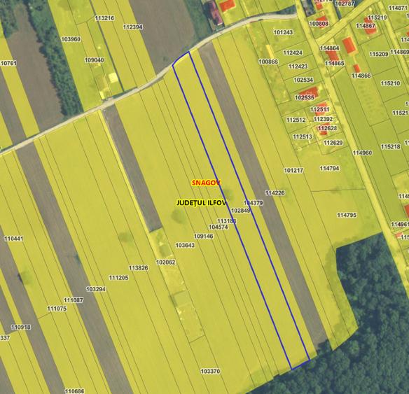Teren Construcții intravilan de 7500 mp, în Snagov