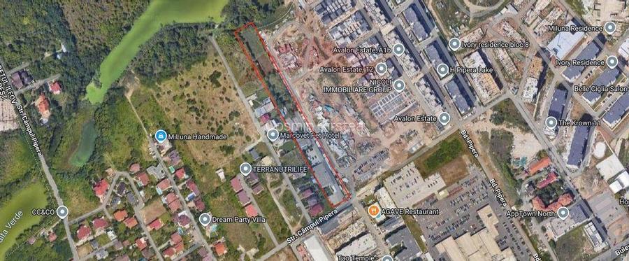 Teren 10,000mp Drumul Campul Pipera
