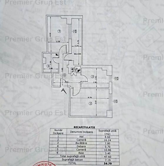 Apartament 2 camere 56mp | Gara, CT, AC - 11