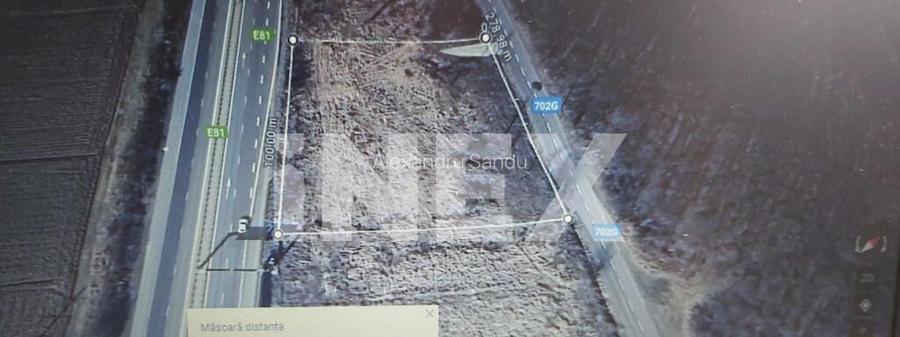 Teren intravilan 4.800 mp langa Autostrada Pite?ti -
