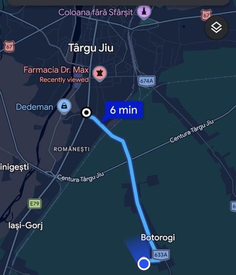 Parcele teren 450mp Botorogi,Danesti - 5