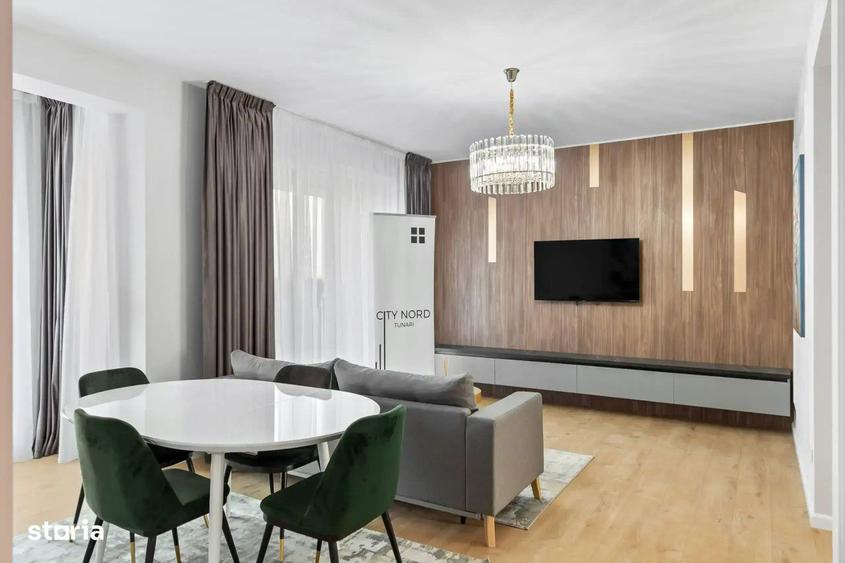 Apartament 2 camere cu terasa panoramica, CITY NORD Stefan cel Mare, - 1